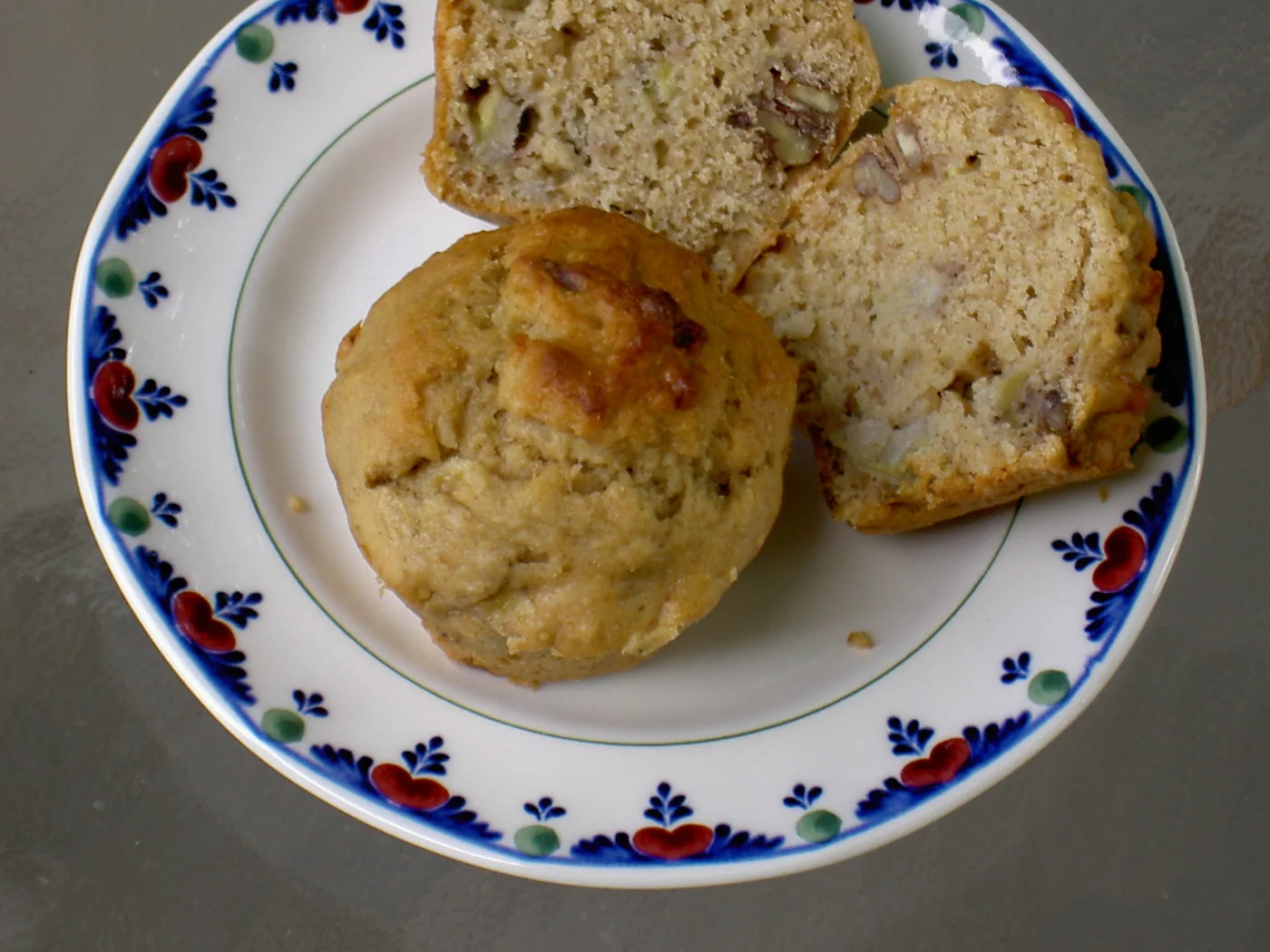 Banana Chip Muffins prepared recipe