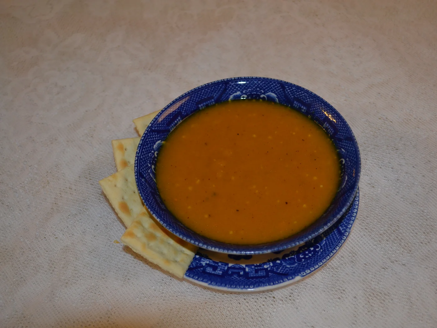 Butternut Squash Soup prepared recipe