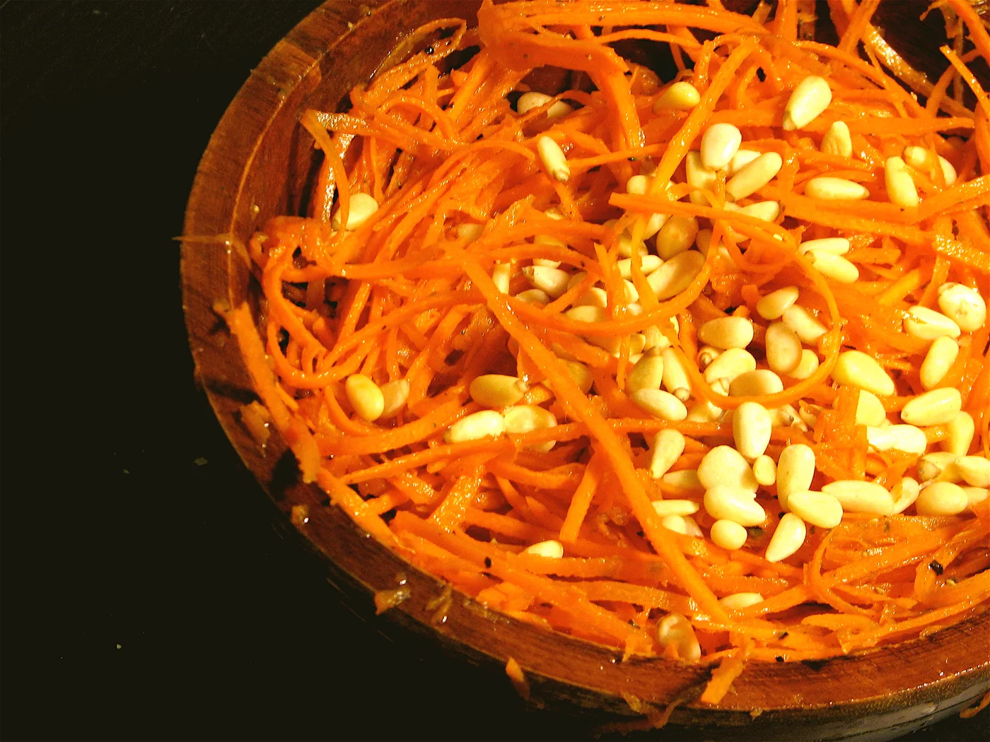 Carrot Salad prepared recipe