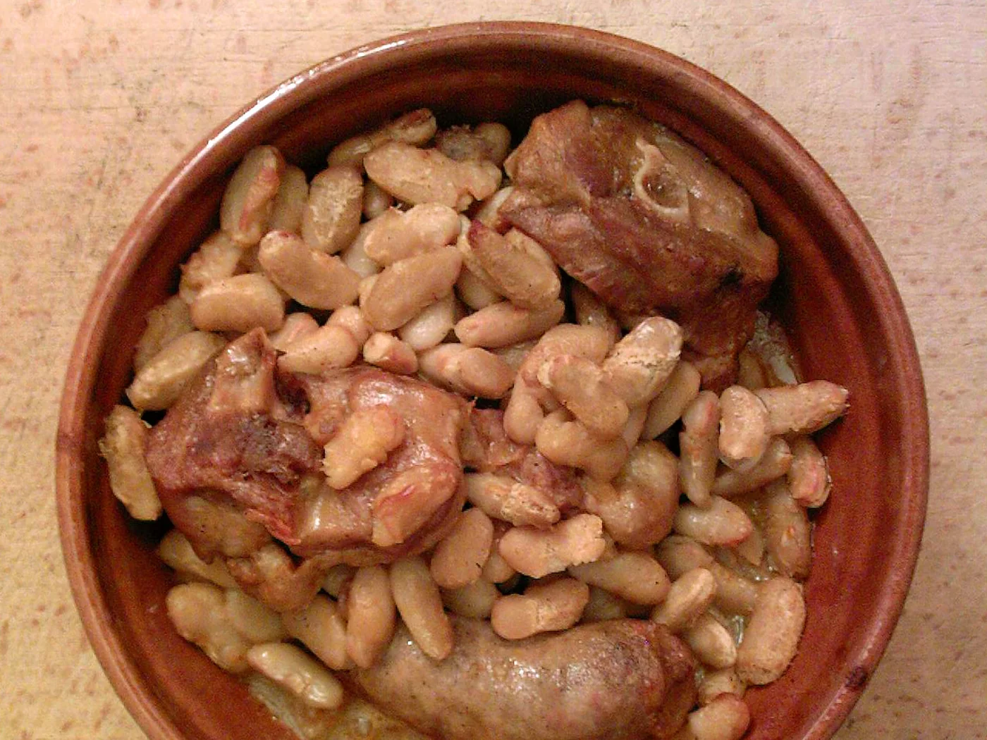 Cassoulet prepared recipe
