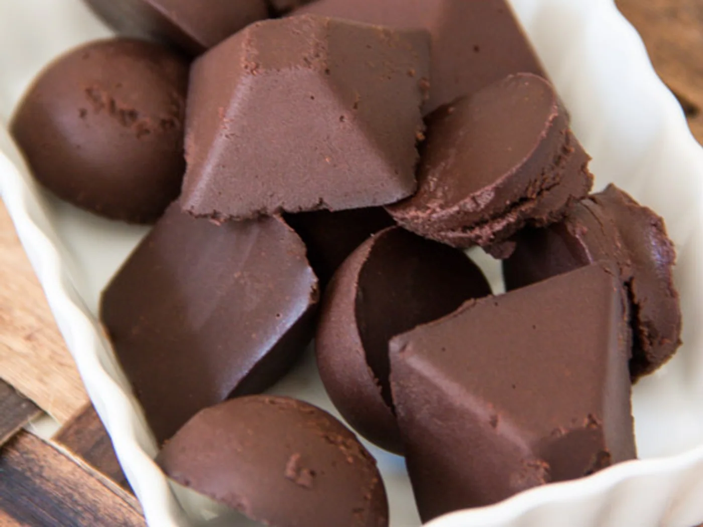 Cocoa-Coconut Bites prepared recipe