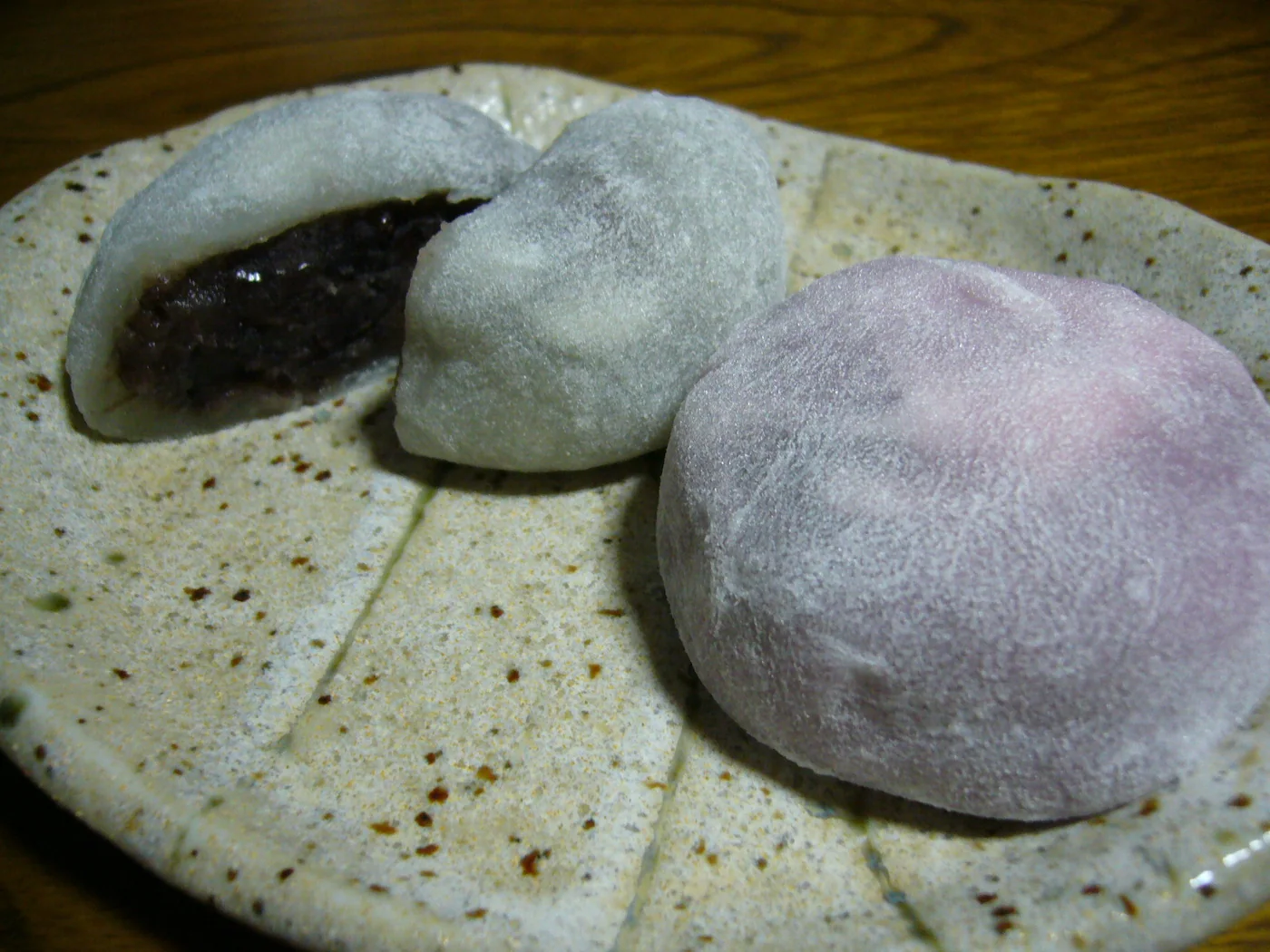 Daifuku (Sweet Filled Mochi) prepared recipe
