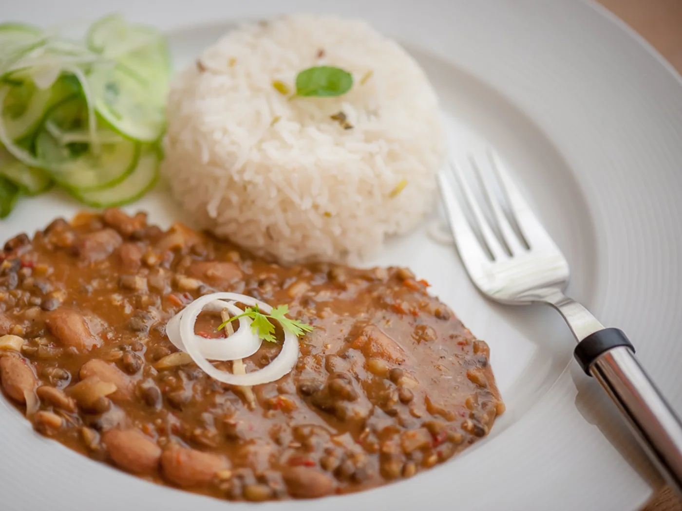 Dal Makhani (Black Gram with Cream) prepared recipe