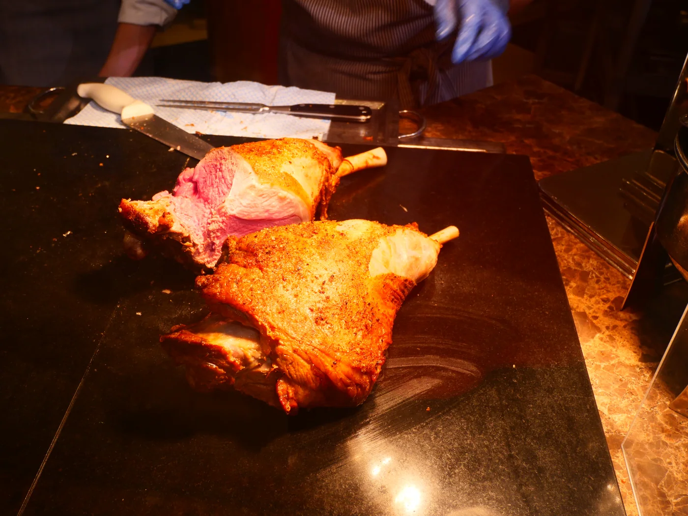 Egyptian Roast Lamb (Kharouf Mahshi) prepared recipe