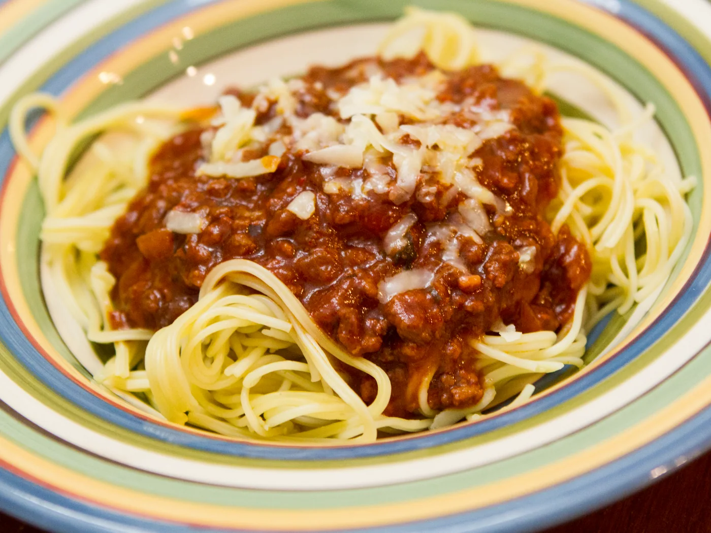 Filipino-style Spaghetti prepared recipe