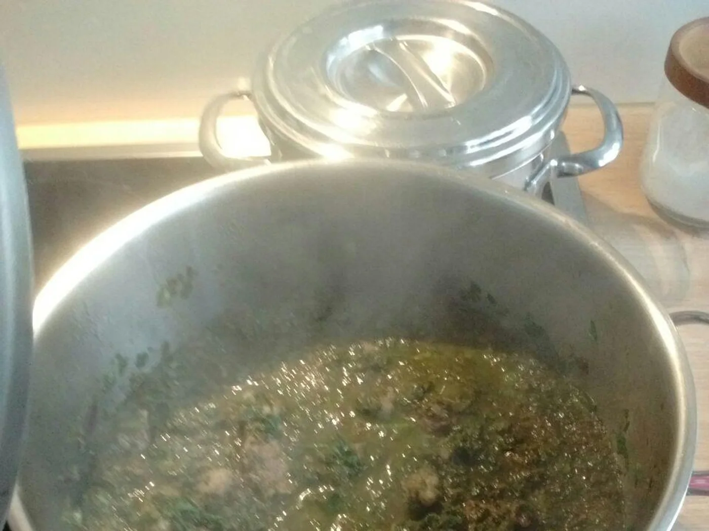 Ghormeh Sabzi (Iranian Herb Stew) prepared recipe