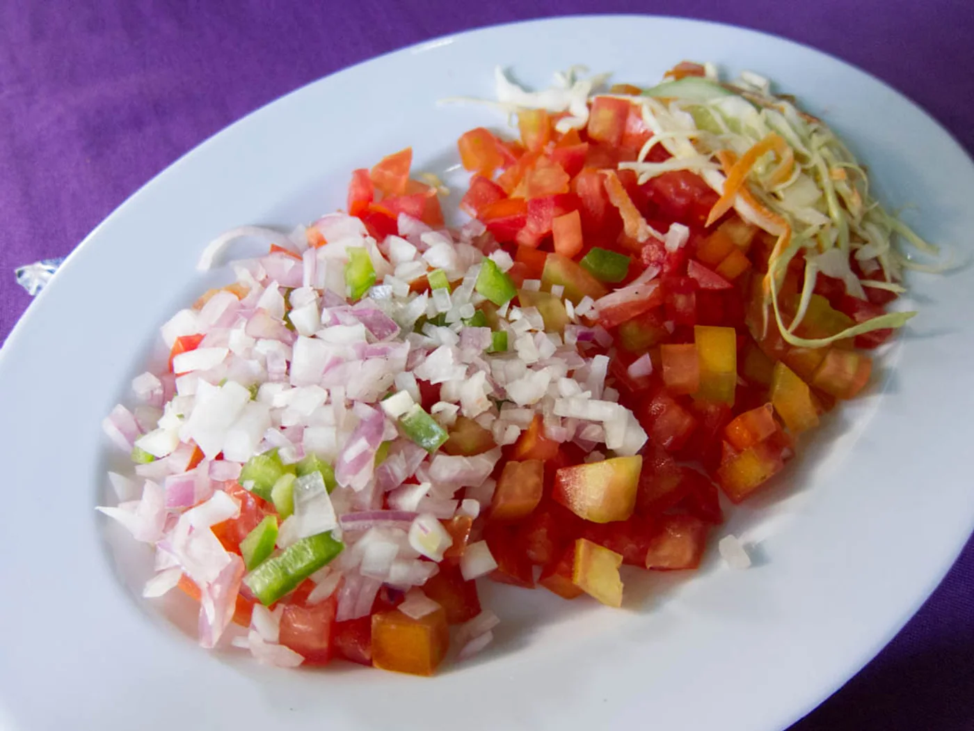 Kachumbari prepared recipe