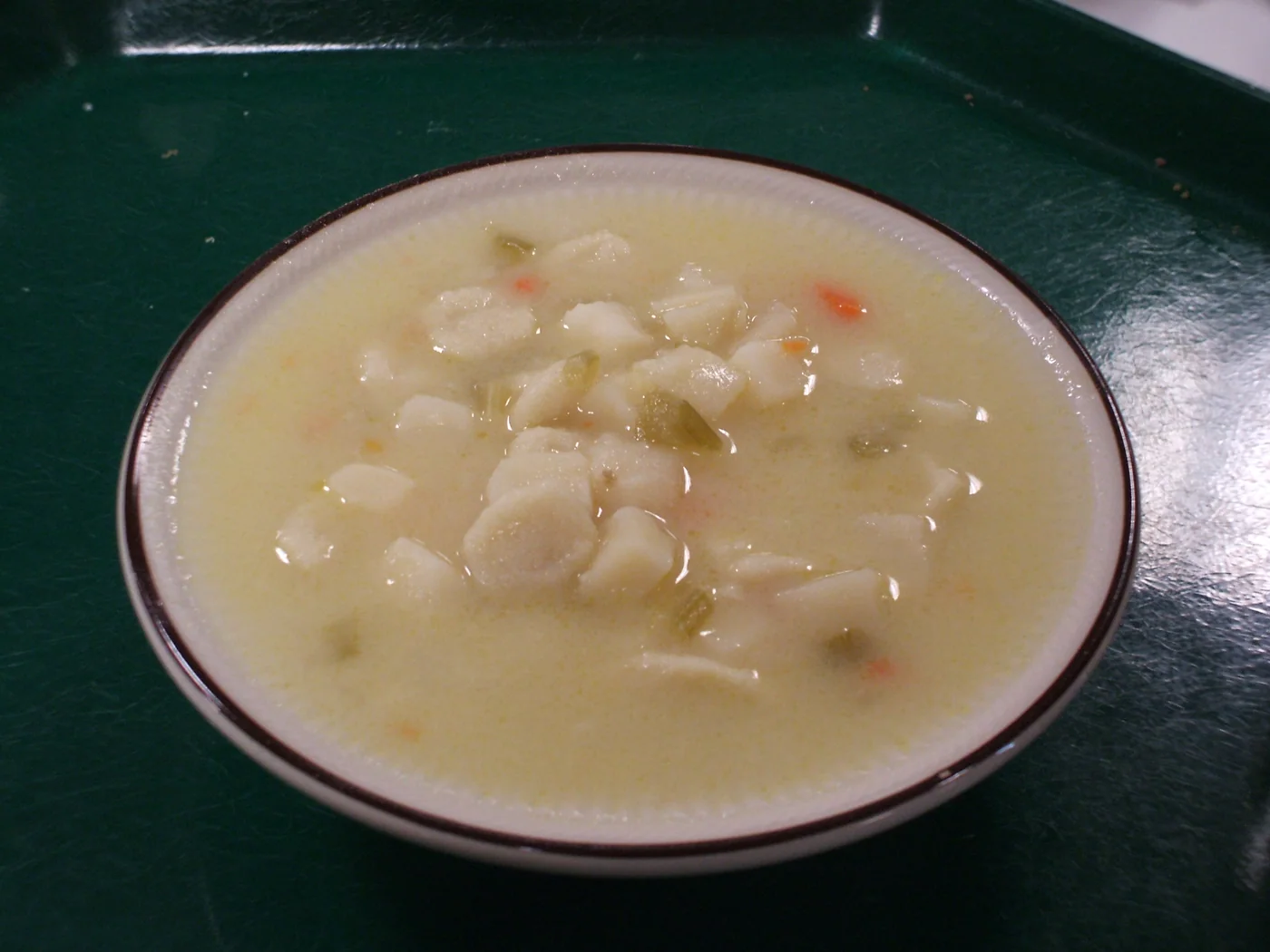 Knoephla Soup prepared recipe