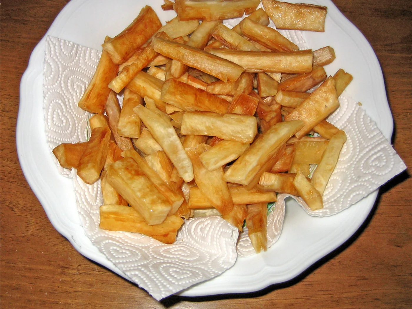 Kuwese U Logo (Nigerian Fried Cassava) prepared recipe