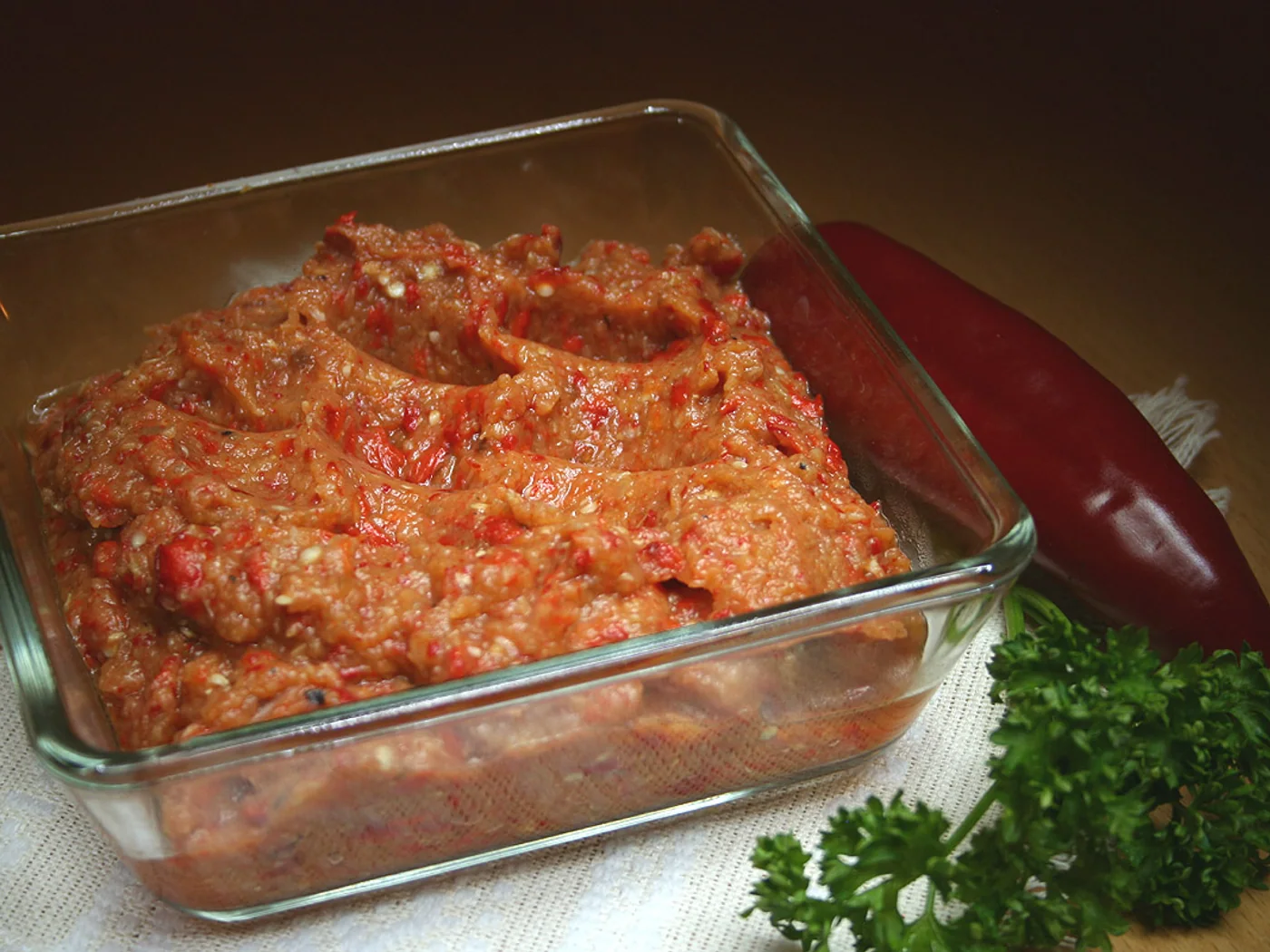 Kyopulo (Eggplant with Peppers and Tomatoes) prepared recipe