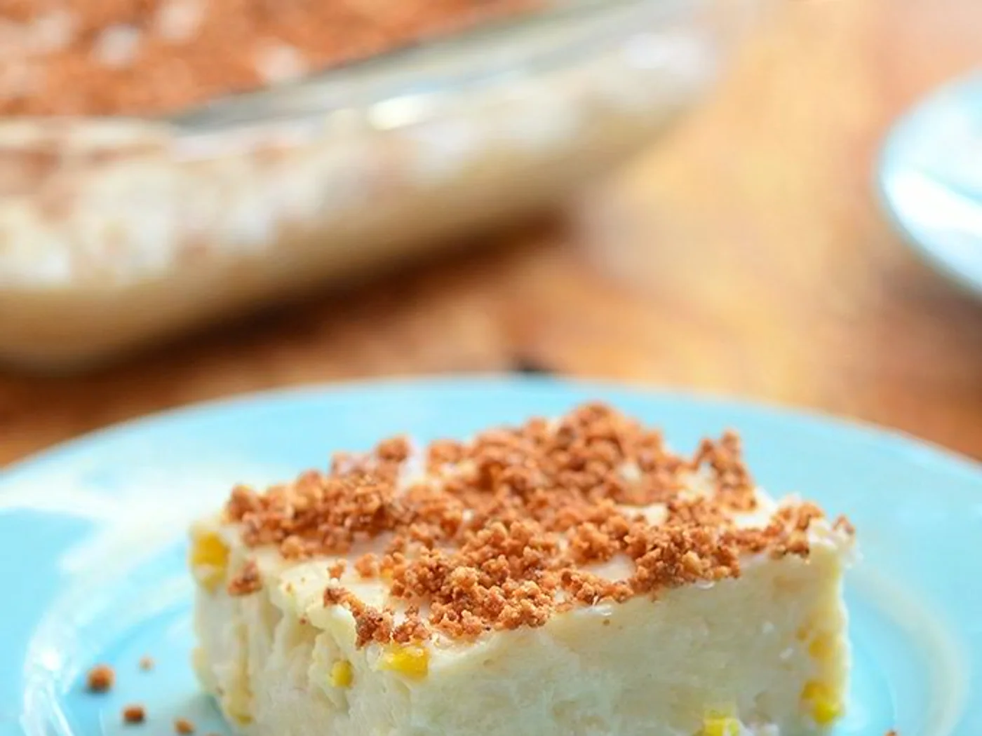 Maja Blanca (Coconut Milk Pudding) prepared recipe