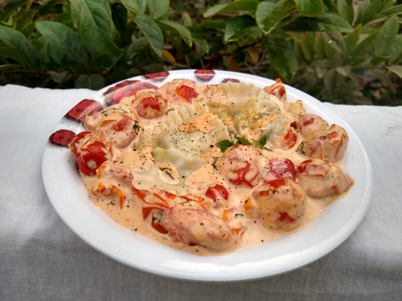 Nachos prepared recipe