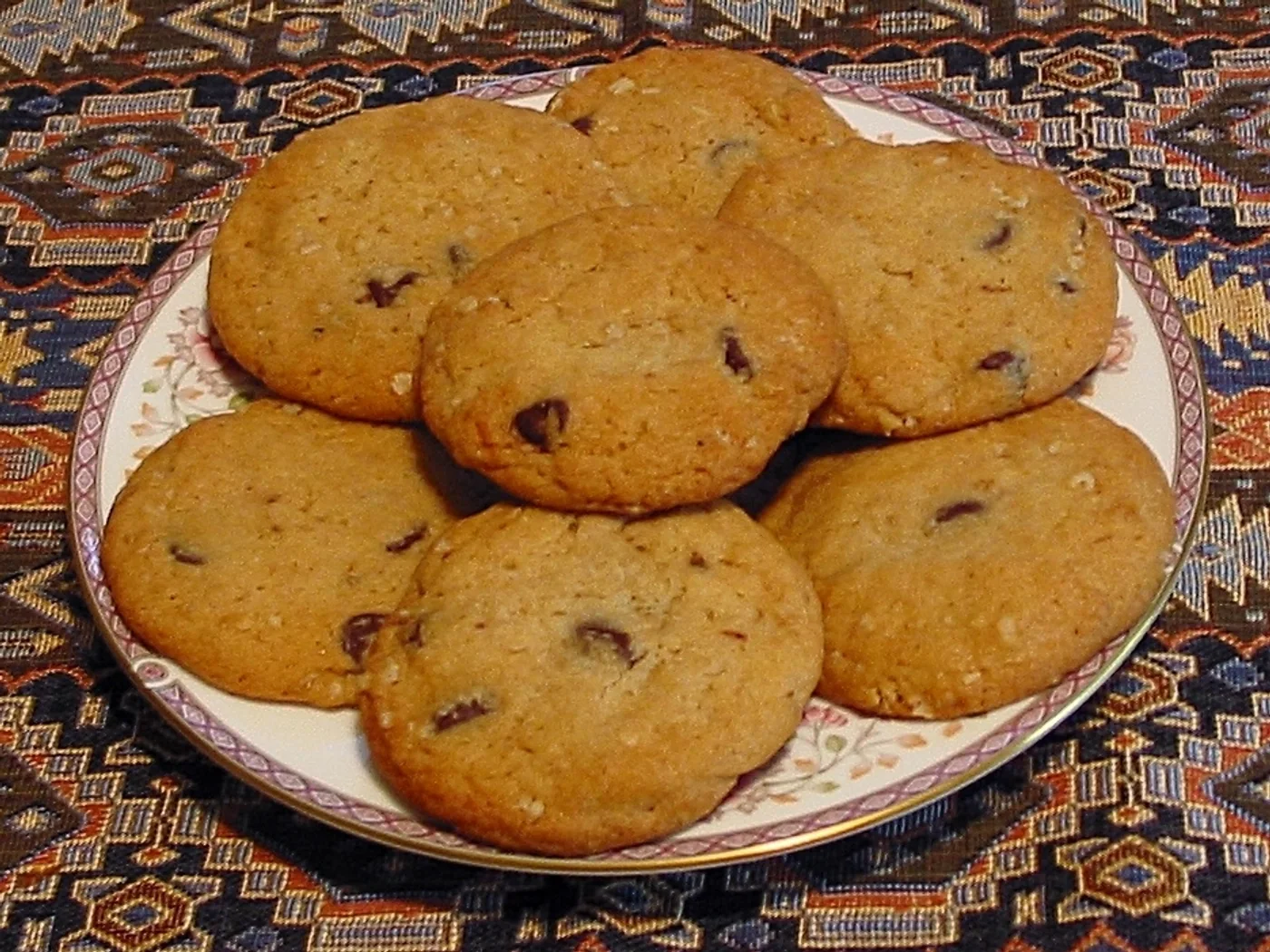 Oatmeal Chocolate Chip Cookies III prepared recipe