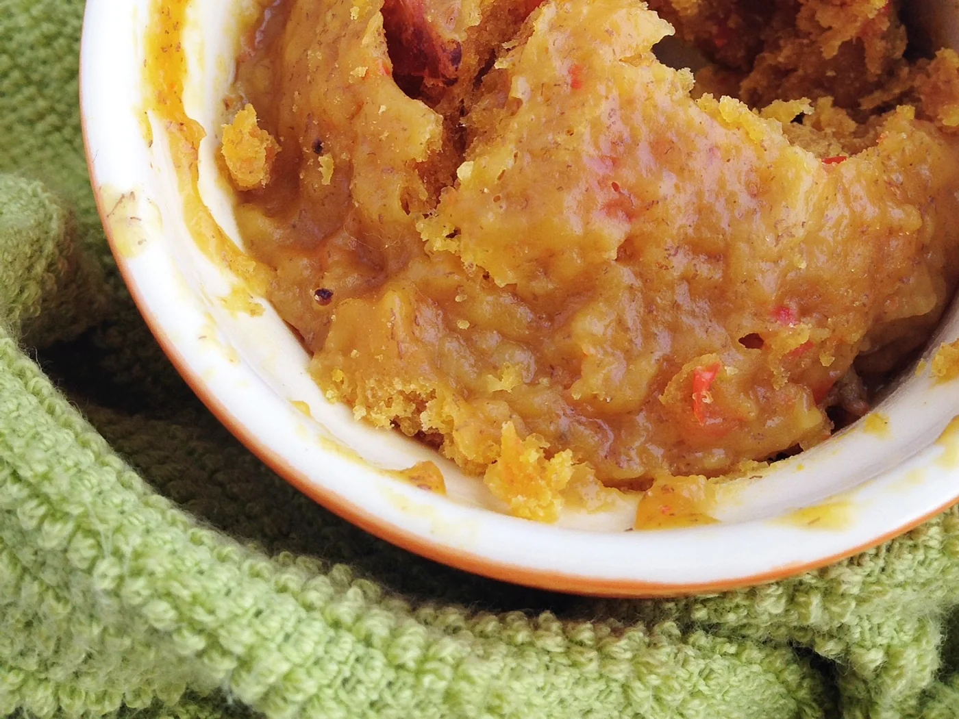 Okpo Ogede (Plantain Moi-Moi) prepared recipe