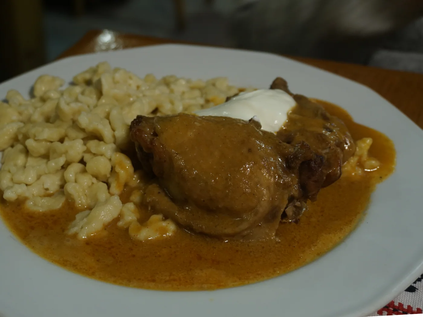 Paprika Chicken prepared recipe