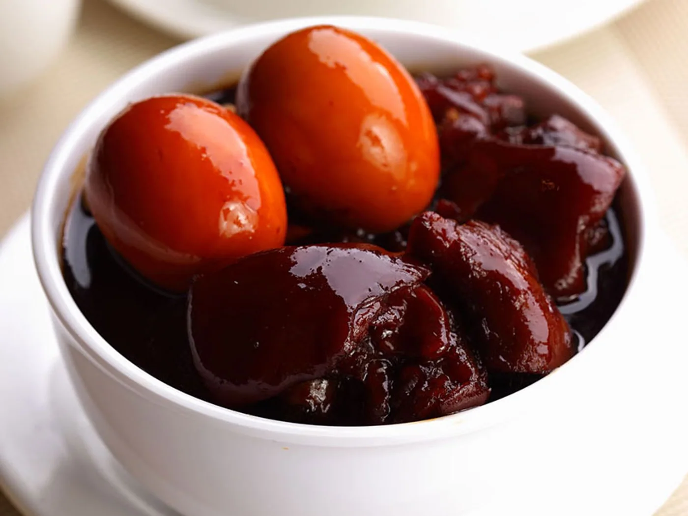 Pig's Trotters and Ginger Vinegar Stew prepared recipe