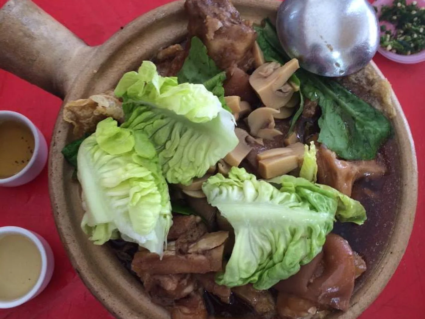 Pork Spare Rib Soup (Bah Kut Teh) prepared recipe