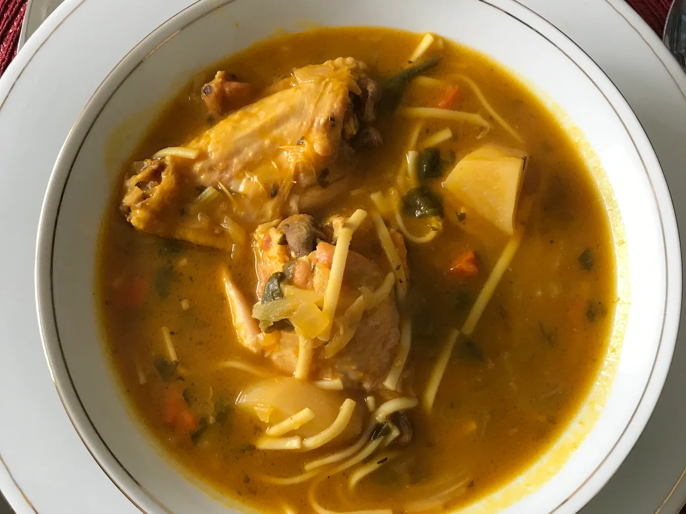 Pumpkin Soup prepared recipe