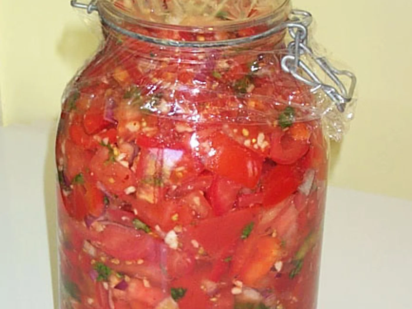 Salsa (Fermented) prepared recipe
