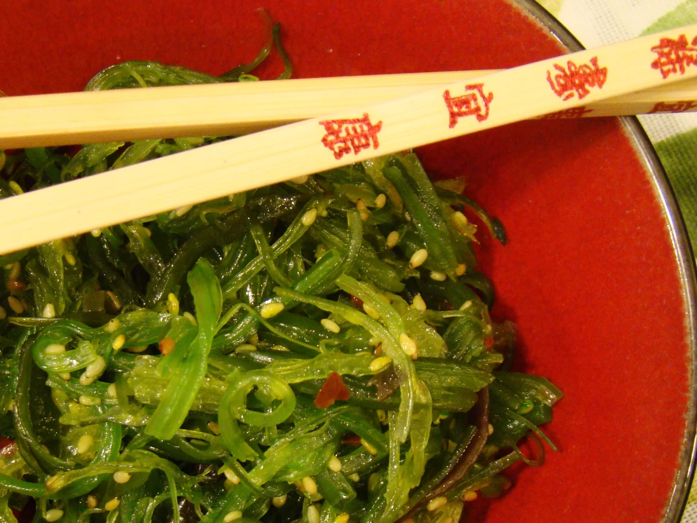 Seaweed Salad prepared recipe