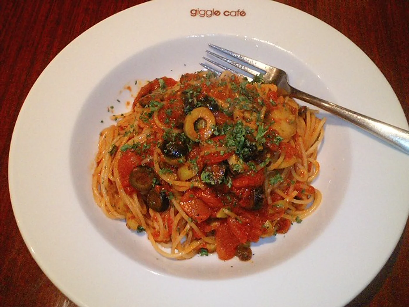 Spaghetti alla Puttanesca prepared recipe