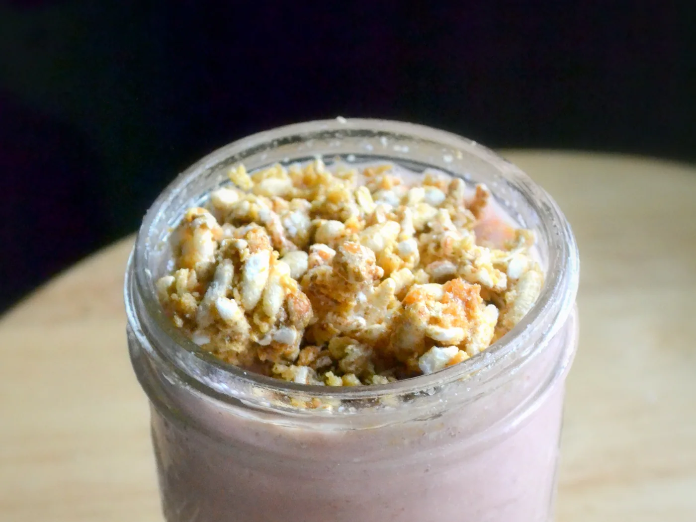 Strawberry And Banana Smoothie prepared recipe
