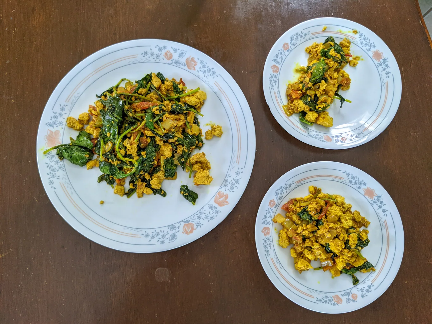 Tofu Scramble I prepared recipe