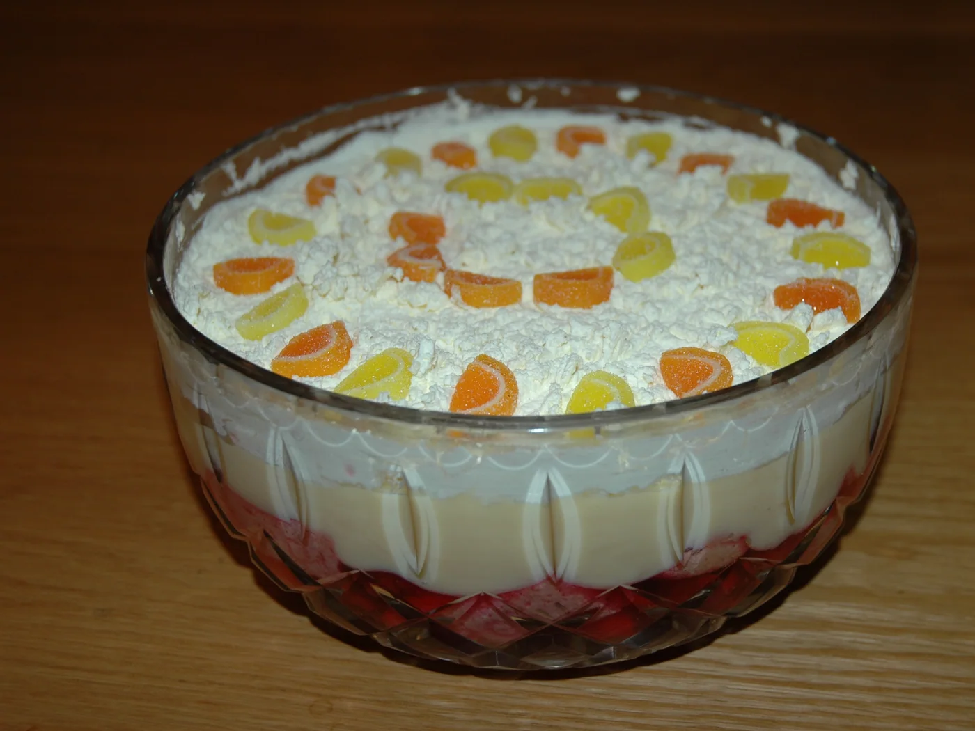 Trifle prepared recipe