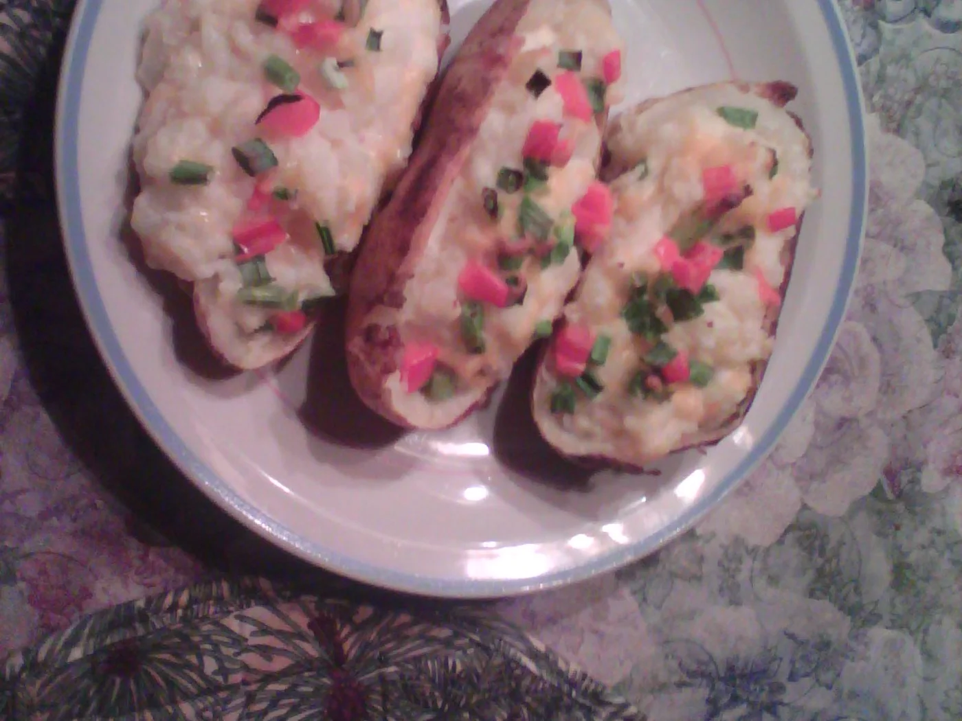 Twice-Baked Potatoes I prepared recipe