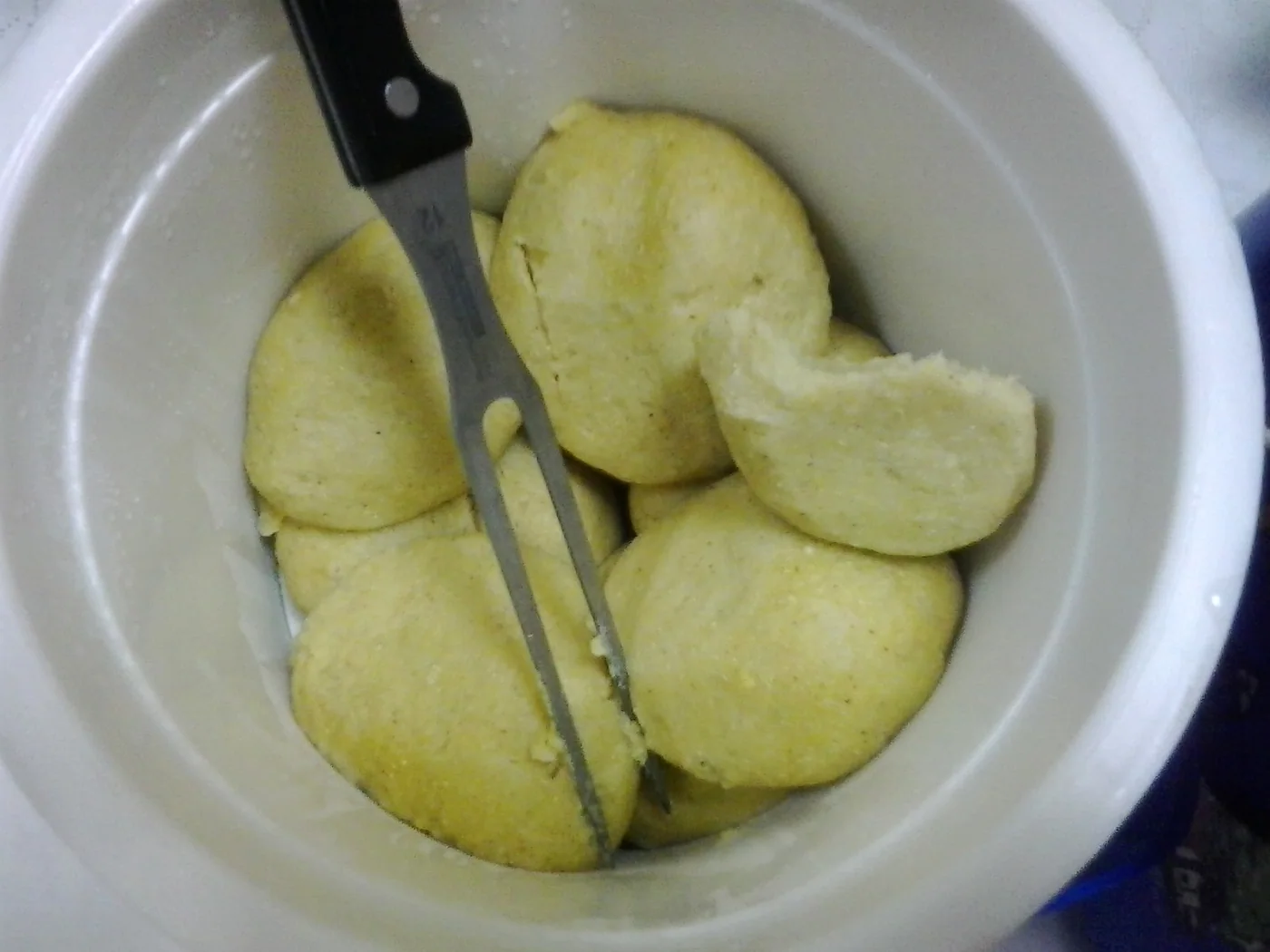 Ugali (Rwandan Cornmeal Porridge) prepared recipe