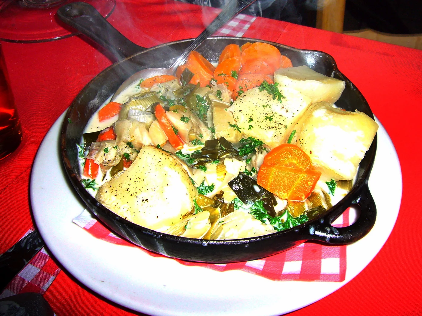 Waterzooi prepared recipe