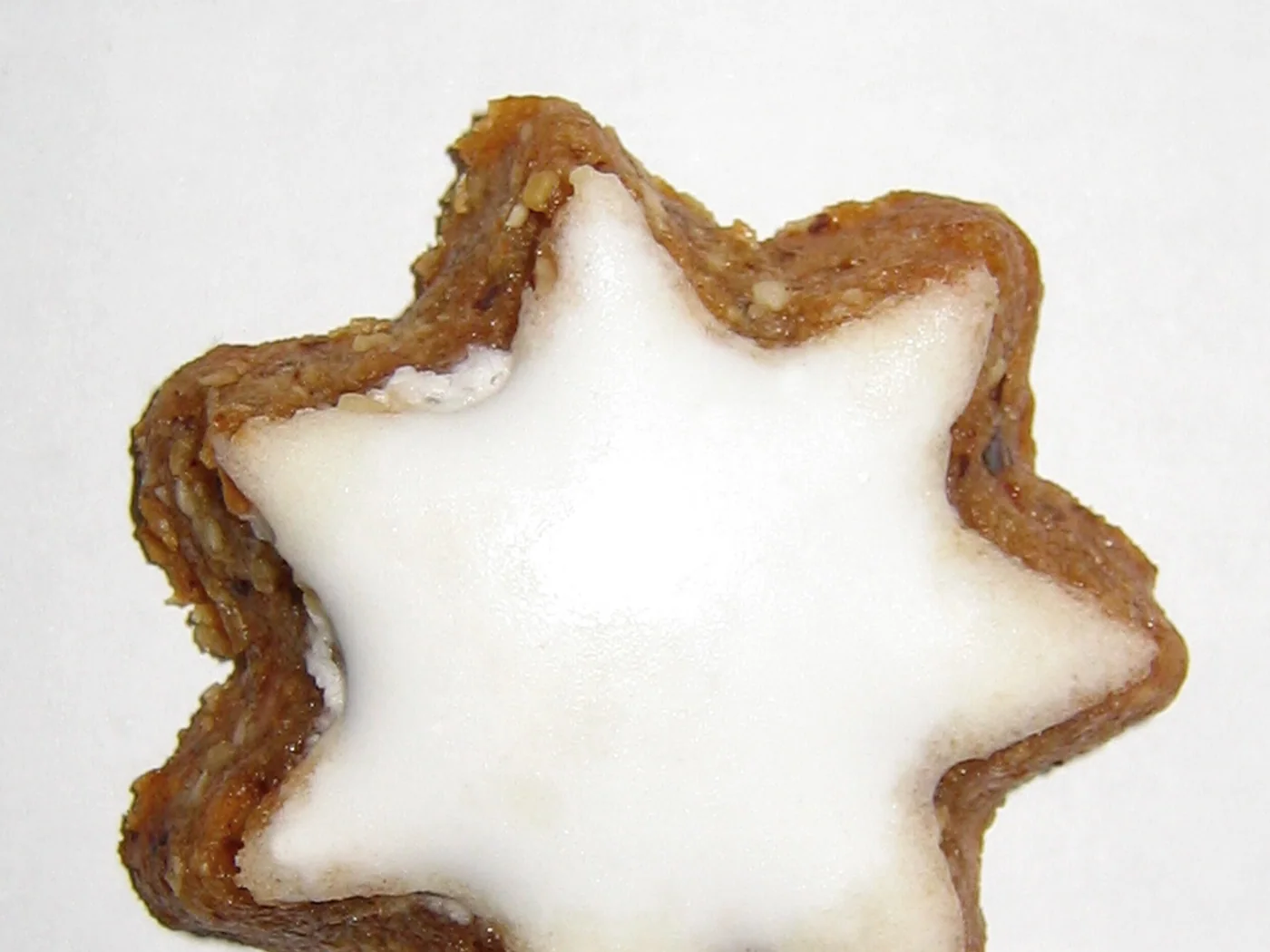 Zimtsterne (German Cinnamon Star Cookies) prepared recipe