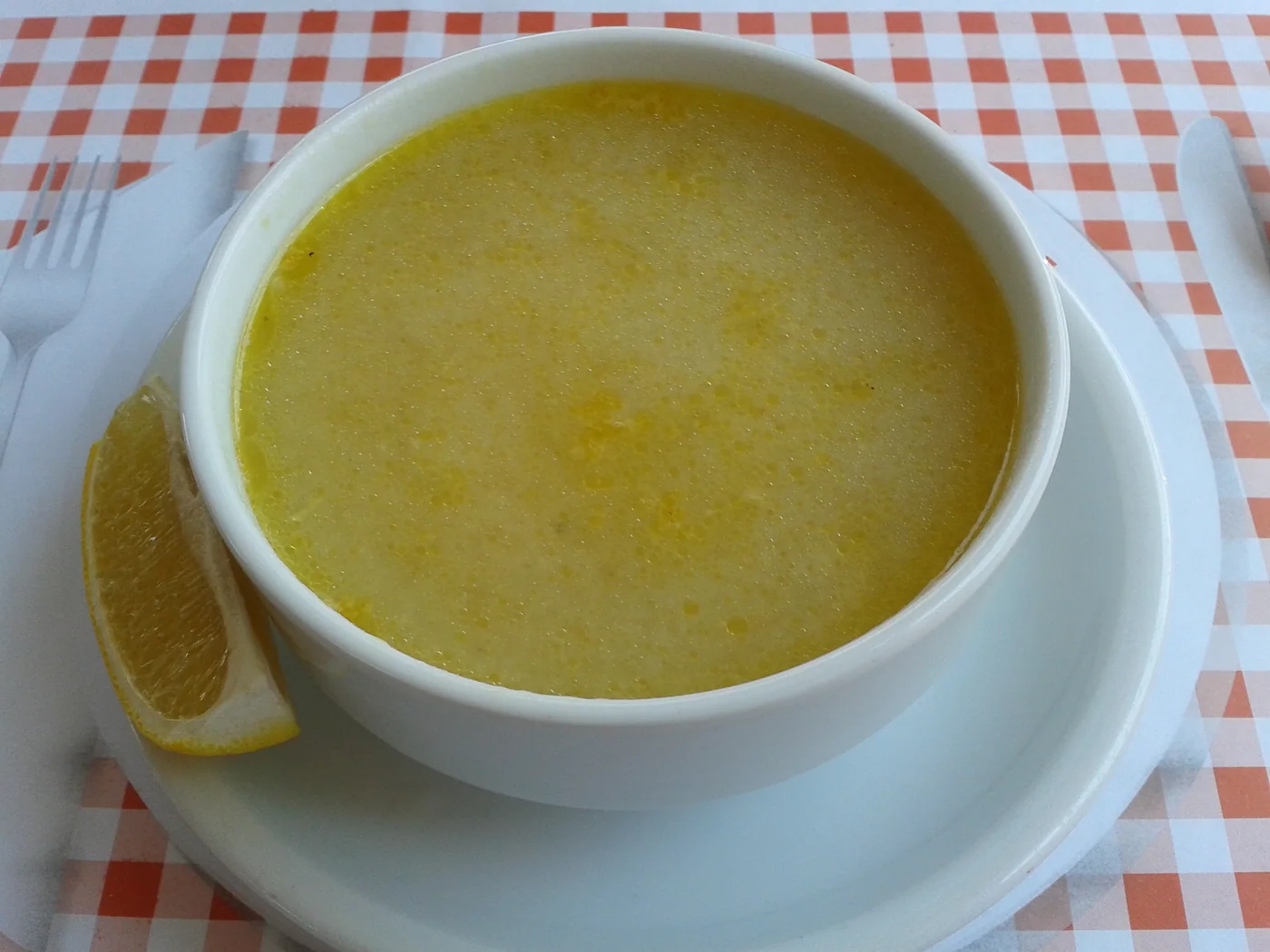 Chicken Soup with Pasta prepared recipe